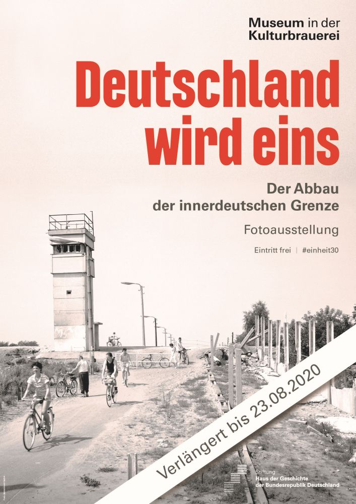 Plakat zur Ausstellung "Deutschland wird eins" Plakat zur Ausstellung "Deutschland wird eins"